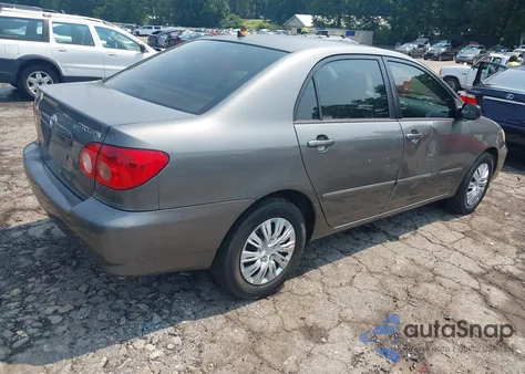2006 Toyota Corolla Le z USA, uszkodzony, nr VIN 2T1BR32E66C633738